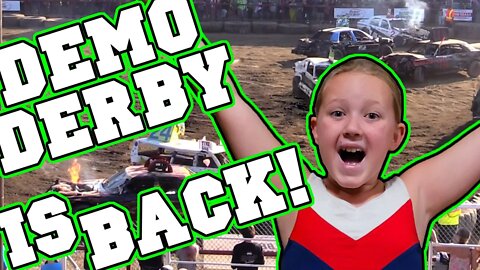 The Armstrong Demolition Derby is back for 2022 and Kenzie is SO excited!