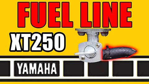Fuel Line Replacement – Yamaha XT250