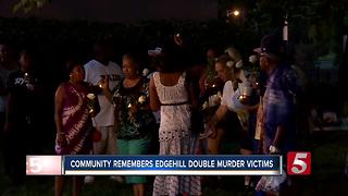 Vigil Held For Mother, Son Killed In Shooting