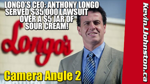 Longo's Grocery Store Gets Served Lawsuit Over $5 Tub of Sour Cream by Kevin J Johnston - CAMERA 2