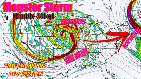 Double-Sided Monster Storm Coming! - The WeatherMan Plus