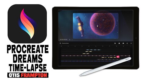 REMOTE MOON Procreate Dreams Time-Lapse!