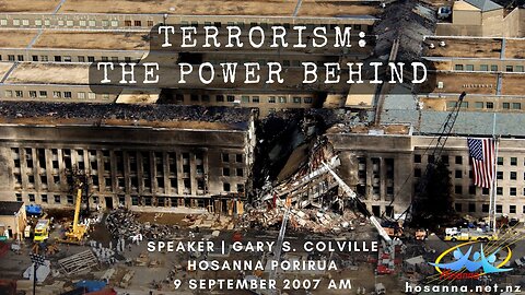 Terrorism: The Power Behind (Gary Colville) | Hosanna Porirua