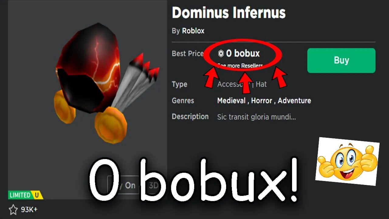 bobux dominus - Roblox