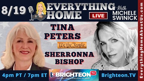 360: TINA PETERS & SHERRONNA BISHOP - Arrested For Doing Your Job & Standing Up - THEY'RE COMING FOR YOU NEXT!