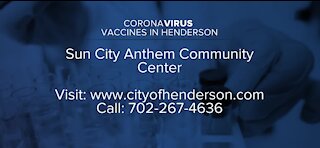 Coronavirus vaccines available in Henderson