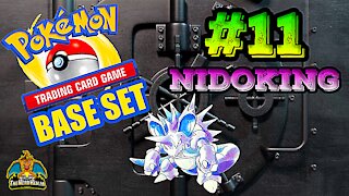 Pokemon Base Set #11 Nidoking | Card Vault