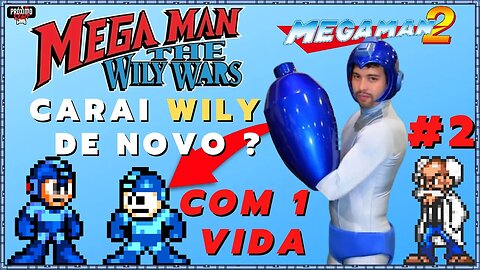 MEGAMAN WILY WARS (Megaman 2) - ZERADO com 1 VIDA em PT-BR + DICAS no MEGADRIVE + RESENHA!!