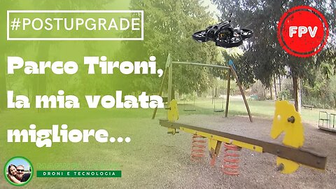 Parco Tironi, la mia volata migliore - Test post upgrade TinyGO 4K