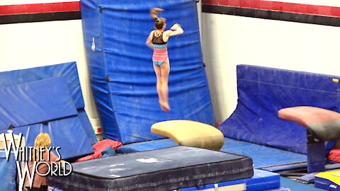 Yurchenko Full | Vault Training | Whitney Bjerken Gymnastics