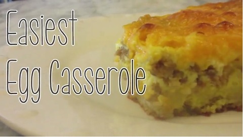 Easiest Egg Casserole