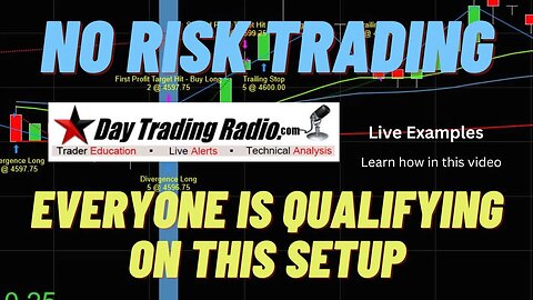 Members are qualifying every day here at Day Trading Radio. Here is the setups that they take!