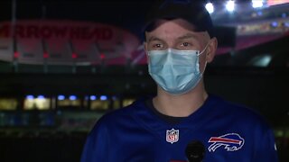 16 year-old Bills fan battling cancer travels to Arrowhead