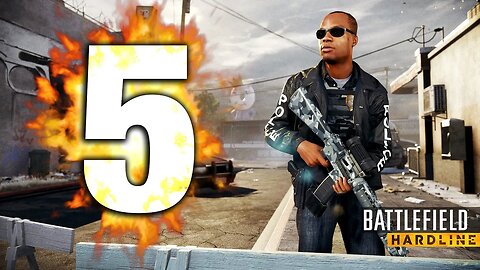 Battlefield Hardline Top 5 Crazy Plays #1