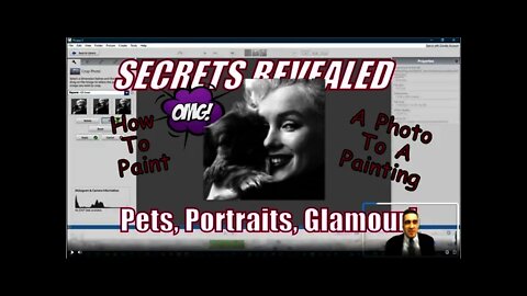 Marilyn Monroe With Pets - SECRETS REVEALED! How To Choose The Perfect Photo To Paint :D
