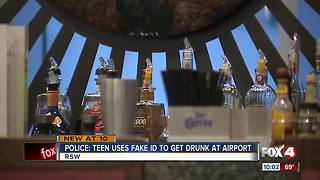 Police: teen uses fake ID to get drunk at airport