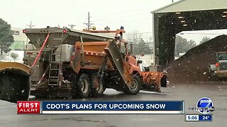 How CDOT is prepping the roads for several days of snow