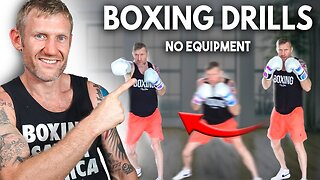 4 Boxing Drills NO EQUIPMENT at home training