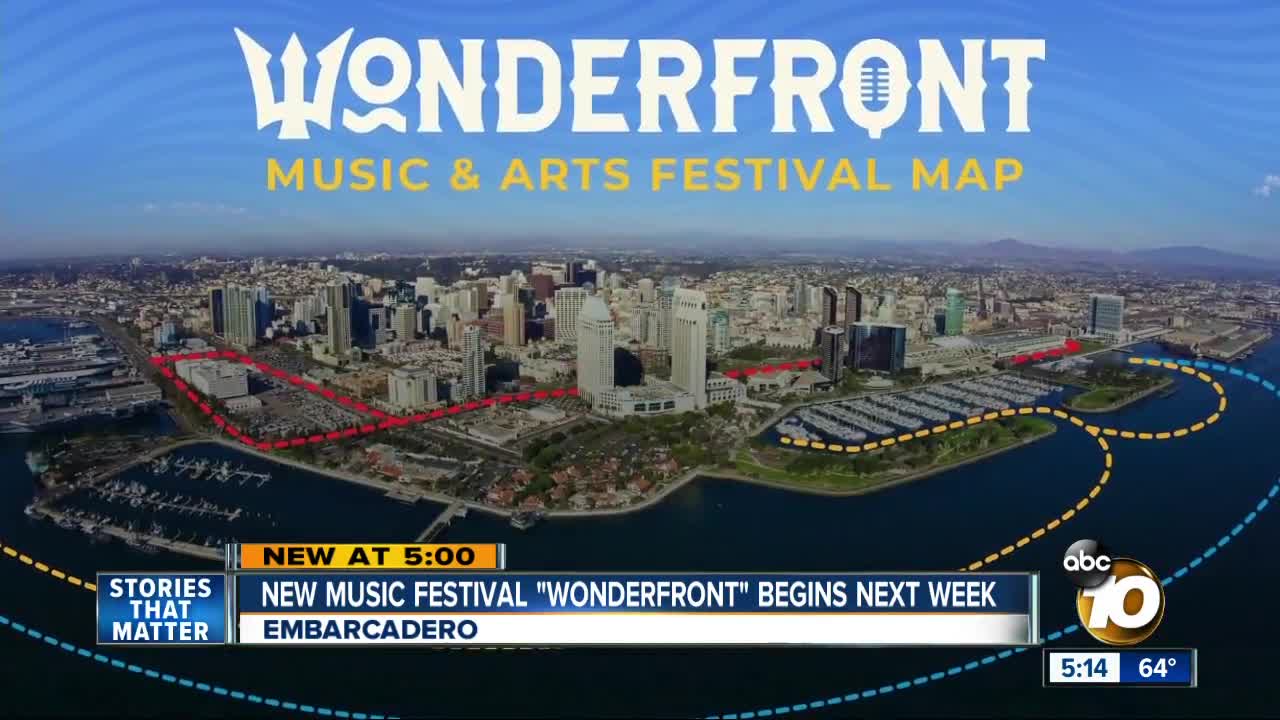 Wonderfront Festival to use boats to ferry concertgoers across 10 stages