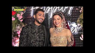 Gauahar Khan and Zaid Darbar's Reception Ceremony | SpotboyE