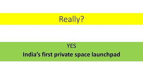 Private space Launchpad | India