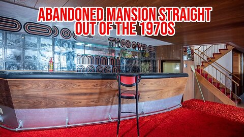 You Won't Believe What's Inside this ABANDONED Mansion Straight Out Of the 70s!