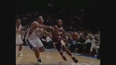 Nick Van Exel 18 Points 9 Ast @ 76ers, 1994-95.