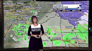 Winter weather in Idaho's mountains for the final day of the summer season