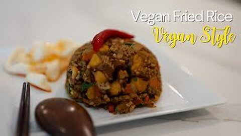 Better than restaurant meals, vegan fried rice is simple to prepare at home.