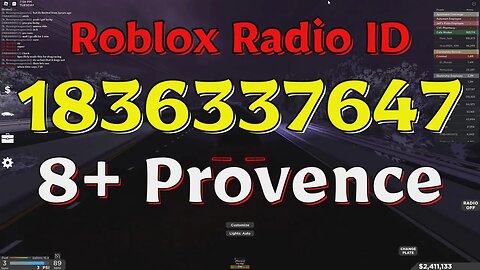 Provence Roblox Radio Codes/IDs