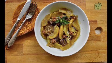 Apple Cherry Beef Stew - when sweet and sour meet