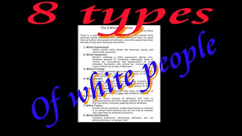 S1E34 Eight types of white