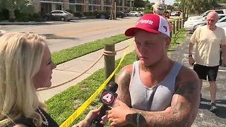 Witness describes the aftermath of small plane crash in Cape Coral Friday