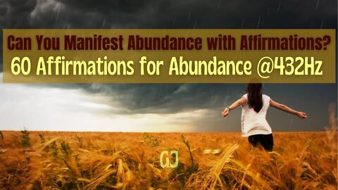 Can You Manifest Abundance with Affirmations? 60 Affirmations for Abundance @432Hz | Gaias Jam
