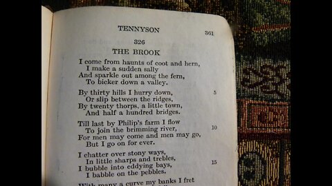 The Brook - Lord Tennyson