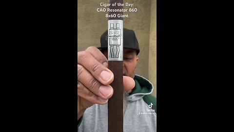Cigar of the Day: CAO Resonator 860 8x60 Giant #Short #Cigars #CigaroftheDay #Shorts #Cigar