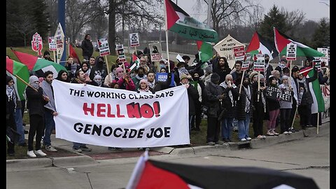 Anti-War Activists in Chicago Shouting 'Death to Israel' and 'Death to America' in Farsi