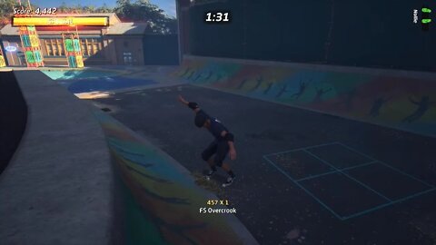 Tony Hawk's Pro Skater 1 miami park high score 15,000