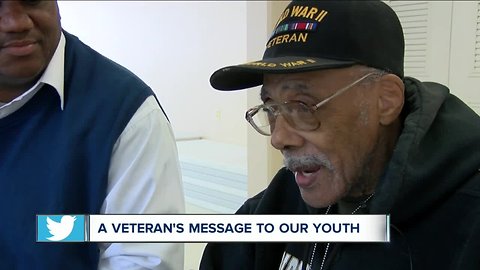 Living legend: WWII and Vietnam veteran from Buffalo shares message to youth