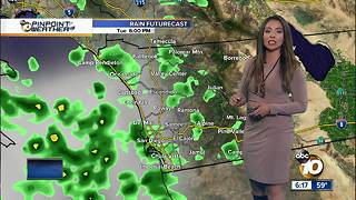 10News Pinpoint Weather with Meteorologist Angelica Campos