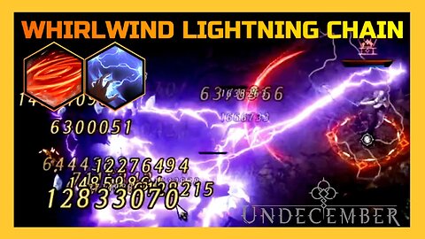 WHIRLWIND LIGHTNING CHAIN BUILD | GAMEPLAY, RUNES, GEAR, CHARMS, ZODIAC, RELICS #UNDECEMBER