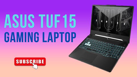 Asus Tuf F15 Gaming Laptop