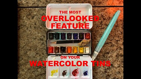 One Overlooked Feature on Your Watercolor Tin!