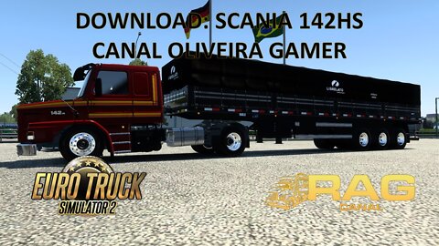 Download: Scania 142HS Canal Oliveira Gamer