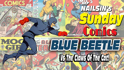 Blue Beetle Vs The Claws Of The Cat!