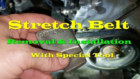 Stretch Belt Removal and Installation