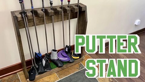 Wood Putter Display Stand Review