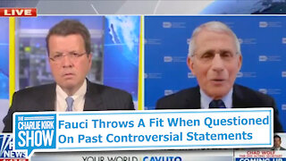 Fauci Throws A Fit When Questioned On Past Controversial Statements!