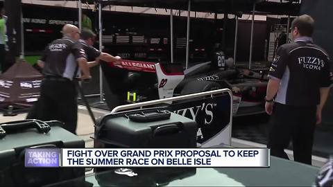 Fight over Grand Prix proposal to keep the summer race on Belle Isle