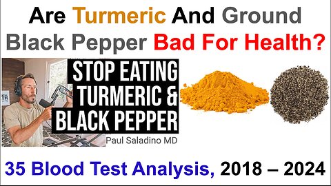 Are Turmeric And Black Pepper Bad For Health?